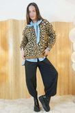 Blair Leopard Cardigan Camel /23=